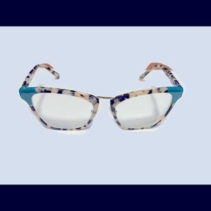 Vintage glasses tortoise beige color